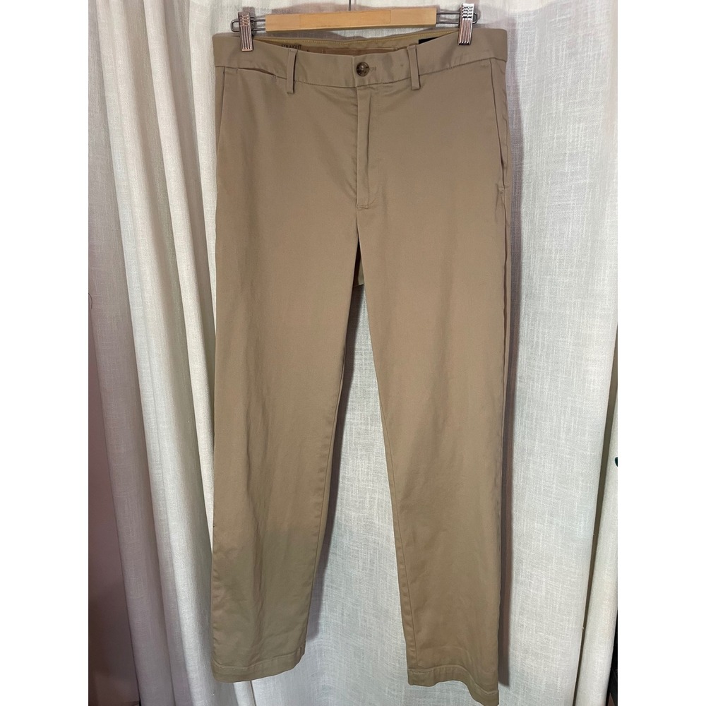 Banana Republic‎ Straight Fit Chinos Khaki Mens Waist 31 Inseam 32